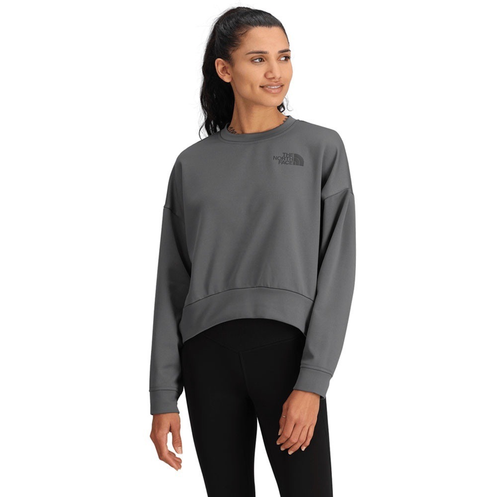 NWT Women's The North Face Horizon Fleece Crew in Grey Size XS